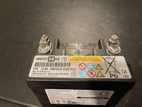 2018-2024 Jeep Dodge Chrysler OEM Auxiliary Battery 56029759AB, US $49.99, image 3