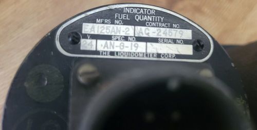 Ww2 republic p-47n thunderbolt pilot's fuel gauge &amp; e-15 turbo tachometer rare!