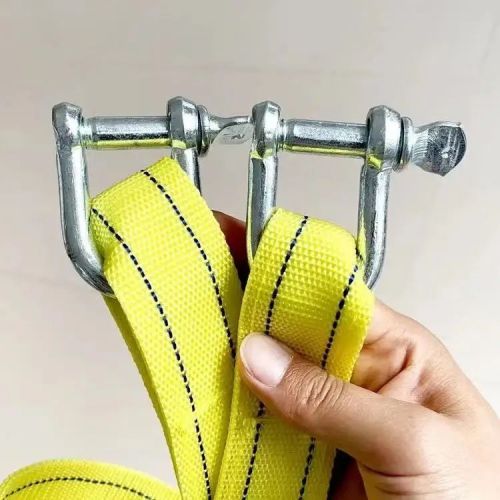 Heavy duty tow strap 13' rope car boat trailer 11023lb towing recovery