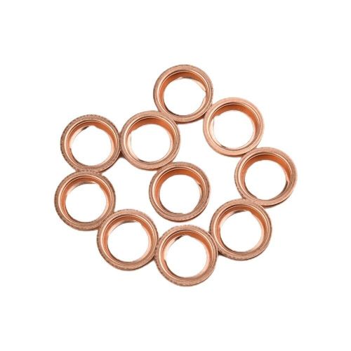 10x Metal Oil Drain Plug Crush Washer Gasket 11026-01M02 For-Nissan/For Infiniti, US $12.74, image 4