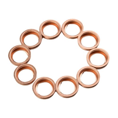 10x Metal Oil Drain Plug Crush Washer Gasket 11026-01M02 For-Nissan/For Infiniti, US $12.74, image 6