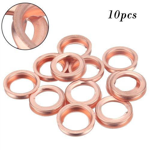 10x Metal Oil Drain Plug Crush Washer Gasket 11026-01M02 For-Nissan/For Infiniti, US $12.74, image 8