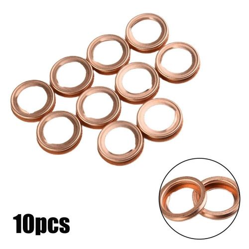10x Metal Oil Drain Plug Crush Washer Gasket 11026-01M02 For-Nissan/For Infiniti, US $12.74, image 14