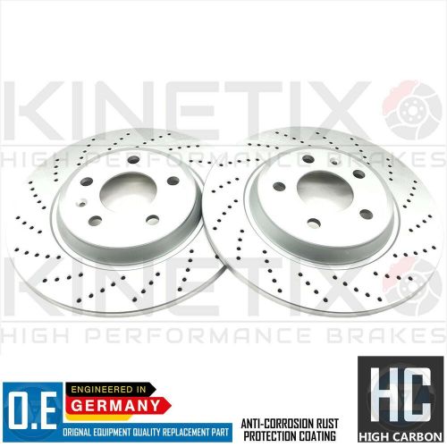 FOR AUDI A5 30 TDI F5x FRONT REAR DRILLED BRAKE DISCS PADS 314mm 300mm COATED, US $, image 3