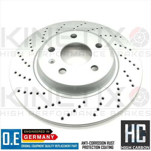 FOR AUDI A5 30 TDI F5x FRONT REAR DRILLED BRAKE DISCS PADS 314mm 300mm COATED, US $, image 4