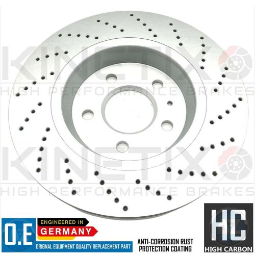 FOR AUDI A5 30 TDI F5x FRONT REAR DRILLED BRAKE DISCS PADS 314mm 300mm COATED, US $, image 5