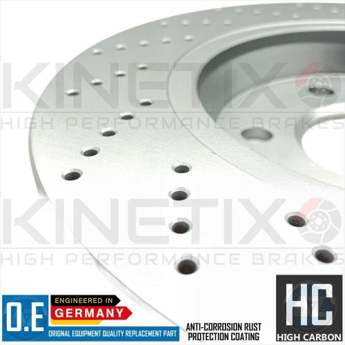 FOR AUDI A5 30 TDI F5x FRONT REAR DRILLED BRAKE DISCS PADS 314mm 300mm COATED, US $, image 7
