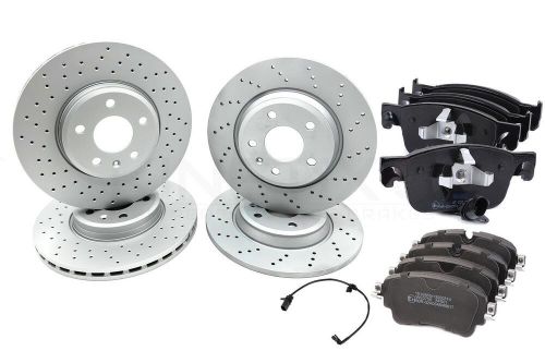 FOR AUDI A5 30 TDI F5x FRONT REAR DRILLED BRAKE DISCS PADS 314mm 300mm COATED, US $, image 14