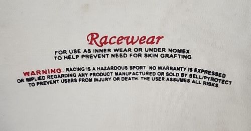 Bell Pyrotect Nomex SFI 3.3 Underclothing Shirt, Size L, used for 3 Seasons, US $60.00, image 7