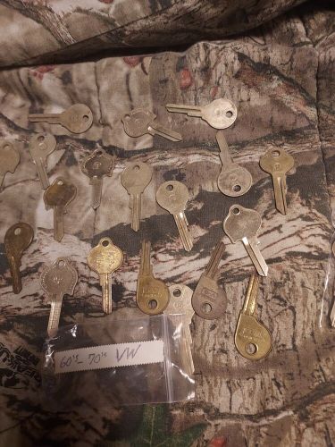 17-1970s VW Uncut Keys, US $19.99, image 2