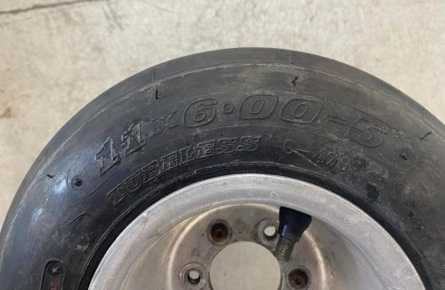 1 DUNLOP 11 X 6.00-5 Tire Wheel Go Kart racing Cart Drift Trike Barstool #2, US $19.99, image 4