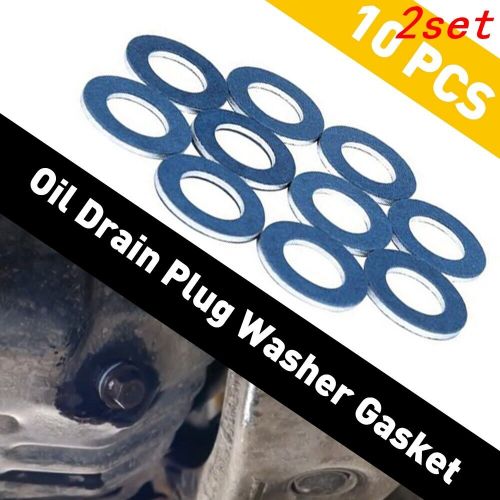FOR TOYOTA LEXUS OIL PAN PLUG DRAIN WASHER GASKET 90430-12031 2set, US $16.99, image 11