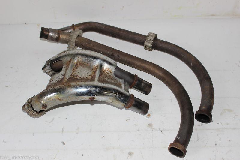 Honda super magna 750 700 vf700 vf750 exhaust header pipes engine motor  87 88