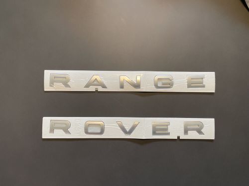 OEM RANGE ROVER EVOQUE REAR TAIL BADGE EMBLEMS LR053348 LR053349, US $115.00, image 3