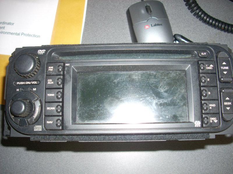 2004 grand cherokee navigation radio
