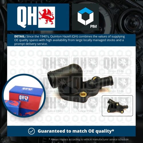 Coolant Flange / Pipe QTH832CF Quinton Hazell Water 11537512733 11537512734 New, US $, image 2