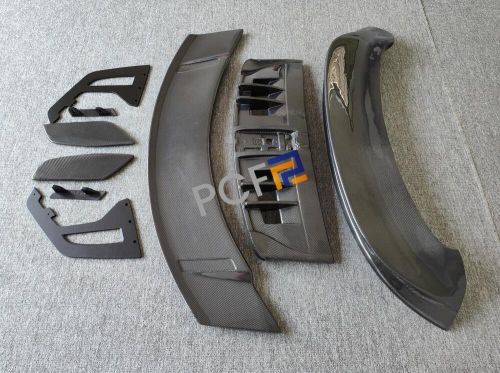 For Porsche 911 992 Carrera Real Carbon Fiber Rear Trunk Spoiler Wing GT3 Style, US $1,695.00, image 4