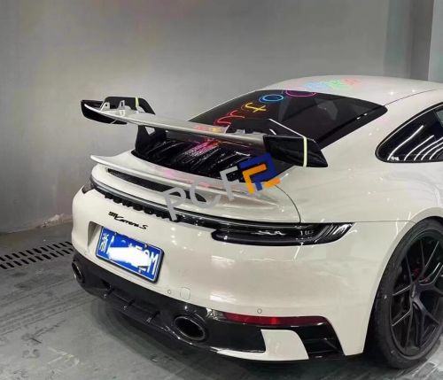 For Porsche 911 992 Carrera Real Carbon Fiber Rear Trunk Spoiler Wing GT3 Style, US $1,695.00, image 8