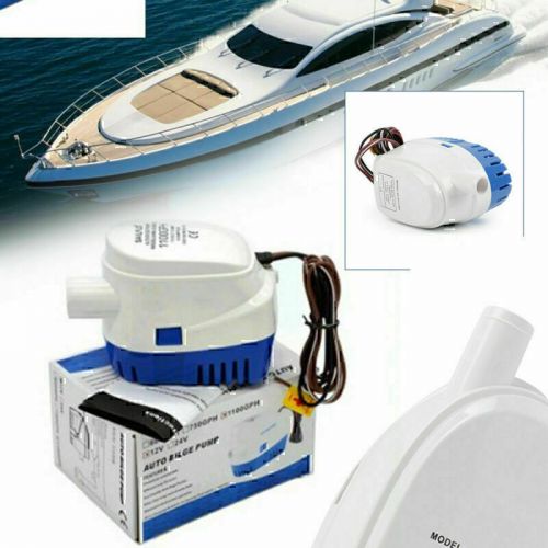 750GPH 12V Boat Marine Automatic Submersible Bilge Auto Water Pump Float Switch, AU $48.68, image 3