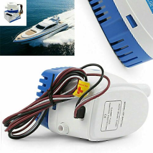 750GPH 12V Boat Marine Automatic Submersible Bilge Auto Water Pump Float Switch, AU $48.68, image 4