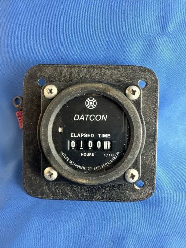 Datcon Elapsed Time Hour Meter Gauge Parts Not Tested, US $50.00, image 3