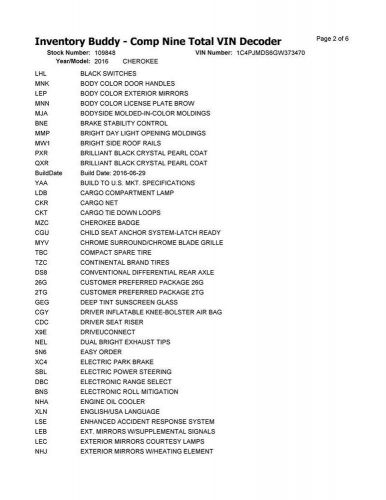 Alternator Fits 14-20 CHEROKEE 10289445, US $75.00, image 2
