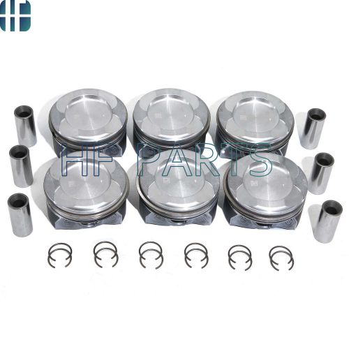 6x pistons rings set Φ88mm for mercedes-benz w205 w212 x166 c43 e400 m276 3.0t