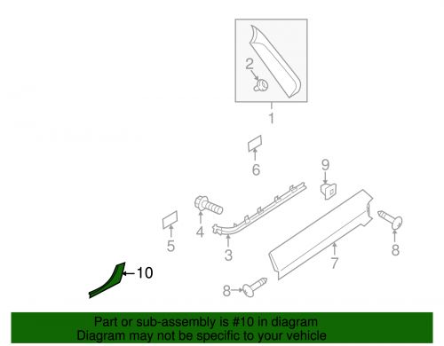 Genuine kia stone guard 84211-a9000