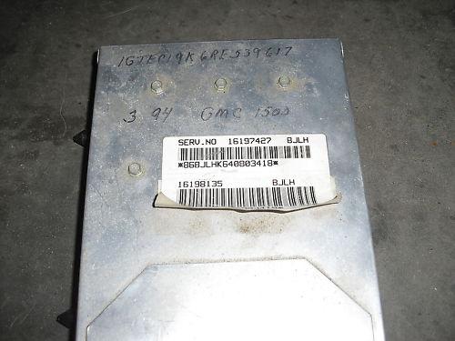 Ecm-engine computer-92-94 chevy/gmc truck suburban