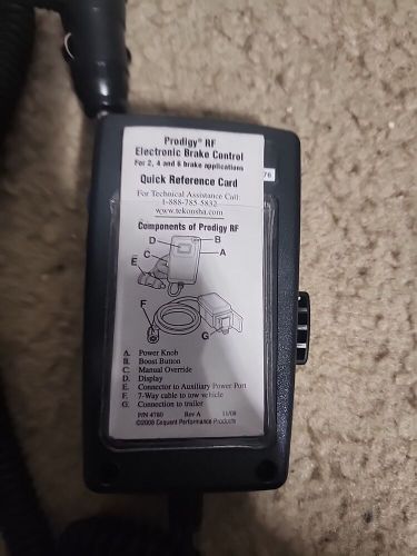 Handheld Unit Only For Tekonsha Prodigy RF Electronic Brake Controller, US $60.00, image 2