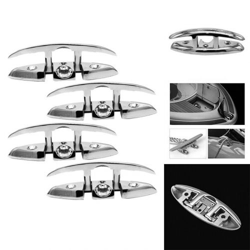 2X(Folding Deck Mooring Cleat Flush Mount Cleat, 4PCS,6Inch U1I6)7894, AU $245.87, image 3