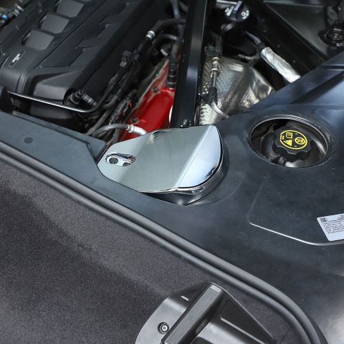 ABS Chrome Rear Shock Tower Protective Cover for Corvette C8 Coupe 2020-2024-, US $, image 7