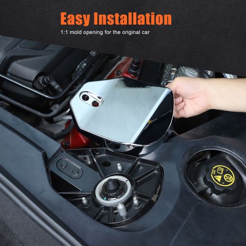 ABS Chrome Rear Shock Tower Protective Cover for Corvette C8 Coupe 2020-2024-, US $, image 10