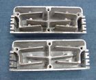 Vintage mickey thompson aluminum valve cover breathers pair hemi chevy ford
