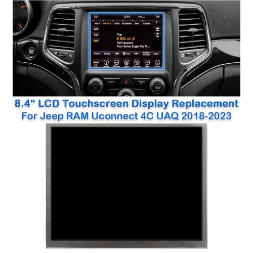 8.4" UCONNECT 4C UAQ LCD MONITOR TDO-XGA084 For 2018-2022 Jeep Grand Cherokee-, US $, image 6