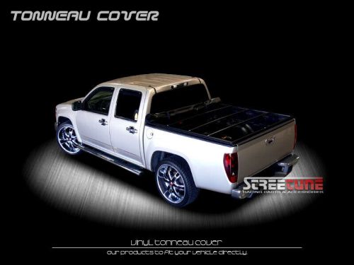 For 07-14 silverado/sierra fleetside 5.8 ft bed hidden snap vinyl tonneau cover