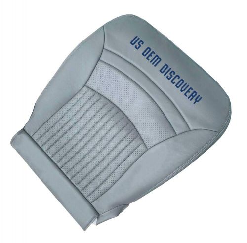 2001-02-03 Chevy Corvette SPORT Driver Top & Bottom Perf Leather Seat Cover Gray, US $358.99, image 6