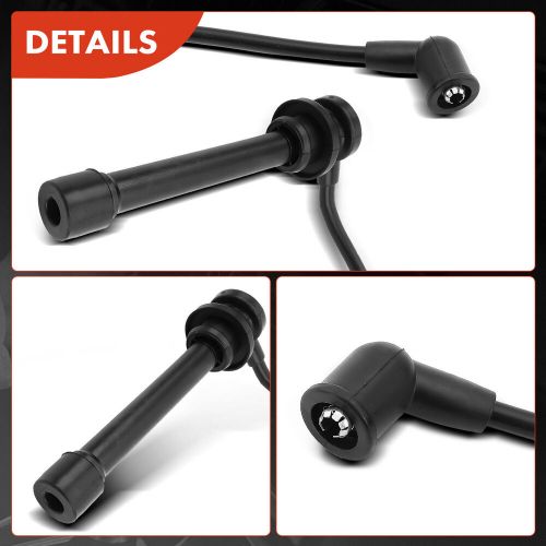 5x Spark Plug Wire Sets for Nissan Altima 1993 1994 1995 1996 L4 2.4L 224502B525, US $23.99, image 2