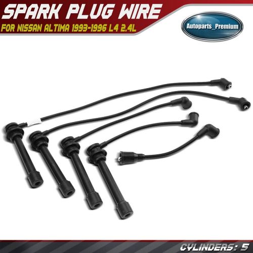 5x Spark Plug Wire Sets for Nissan Altima 1993 1994 1995 1996 L4 2.4L 224502B525, US $23.99, image 9