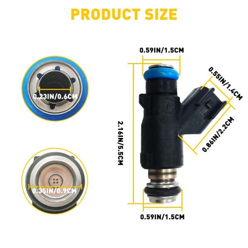 Set of 8 Fuel Injectors 12613412 Fits for 6.0L Silverado GMC Sierra 10-13 6.6L, US $32.19, image 2
