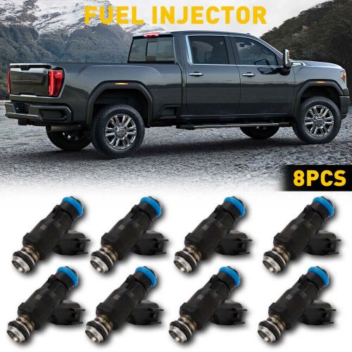 Set of 8 Fuel Injectors 12613412 Fits for 6.0L Silverado GMC Sierra 10-13 6.6L, US $32.19, image 4