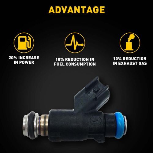 Set of 8 Fuel Injectors 12613412 Fits for 6.0L Silverado GMC Sierra 10-13 6.6L, US $32.19, image 9