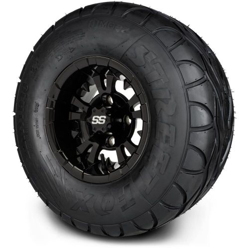 MODZ 10"Vampire Glossy Black Golf Cart Wheels and Tires (22x11-R10) Set of 4, US $750.95, image 9