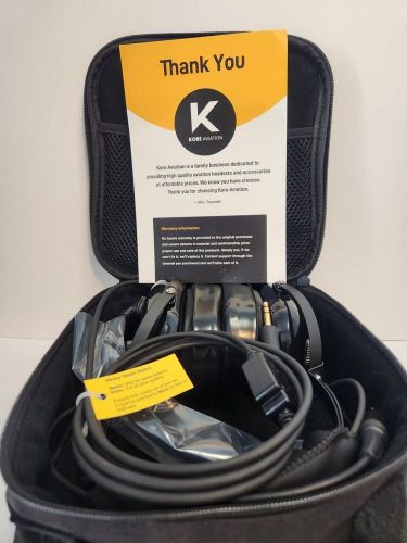 KORE AVIATION KA-1 General Aviation Headset for Pilots | Mono and Stereo Comp..., US $149.99, image 2