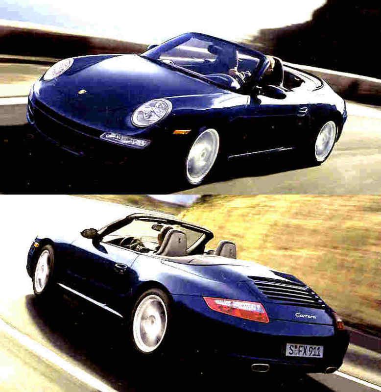 2005 porsche 911 carrera deluxe brochure -911 carrera s-coupe-cabriolet-porsche
