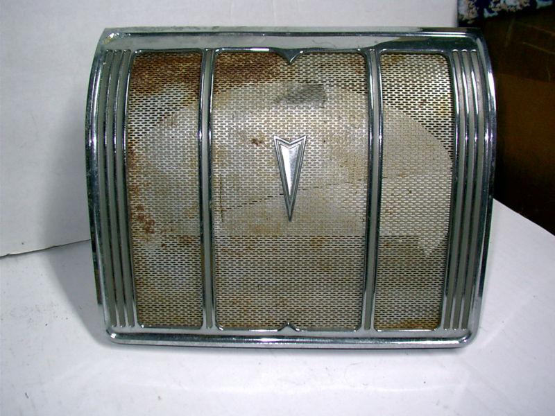 1968 pontiac grand prix  rear seat speaker cover with speaker l@@k!!
