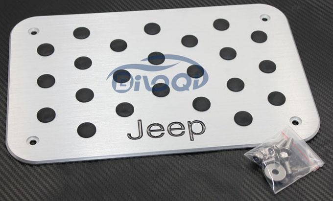 Thick Aluminum Sport Style Floor Carpet Mat Antiskid Patal Pad Plate For Jeep , US $42.95, image 6