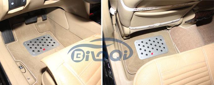 Thick Aluminum Sport Style Floor Carpet Mat Antiskid Patal Pad Plate For Jeep , US $42.95, image 7