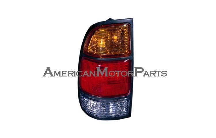 Depo pair red/amber/clear tail light 00-04 toyota tundra regular access