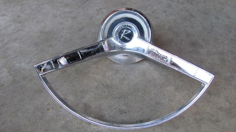 1963 amc rambler 660 classic horn ring steering wheel accessory oem vintage 